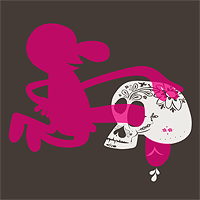Tijuana Skullfuxx art print
